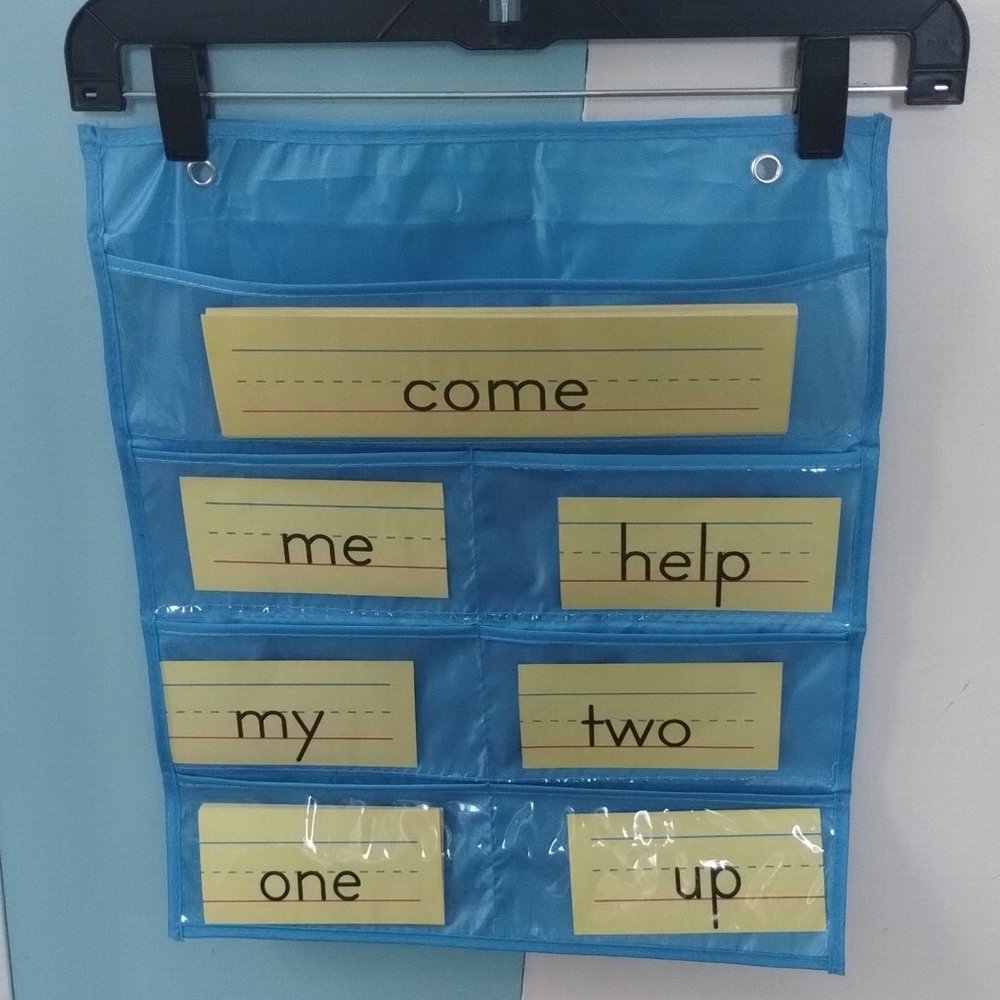 Learning Pocket Chart Words